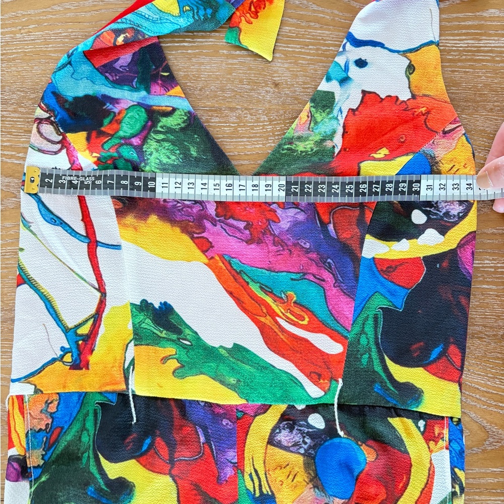 Alberto Makali Multicolor Abstract Jumpsuit - Picture 11 of 13